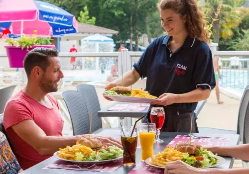 Restaurant du camping Les Pierres couchées